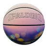 SPALDING Basketball Ball Dusk Pink Watercolor No.7 Limited Commemorative edition Luxury Designer Outdoor wear resistant boys gifts