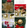 Window Door Wall Decorations Variety Red Christmas Tree Wreath Champagne Gold CharmHome Festive Ornaments Year 2022 Gift 211105