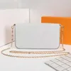 Wysokiej jakości portfele designerska torba na ramię z pudełkiem trzyczęściowy garnitur Crossbag torebka Tote zakupy moda klasyczne torebki portfel damski HQL526