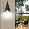 Wandlampen Außenlampen Dreieckige Licht LED-Lampe Reines Aluminium-Dreieck-Beleuchtung für Theaterstudio-Restaurant