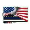 Trump Flags 90*150cm USA Police Flags 2nd Amendment Vintage American Flag Don't Tread On Me Banner FlagsZC521 Send By Sea