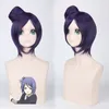 cheveux anime violet