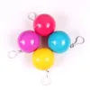 Promotional Waterproof Printed Disposable Raincoat Keychain Ball Poncho