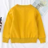 Spring Autumn Baby Boy Girl Puppy Coat Clothes Knit Cardigan Kids Jackets 210429