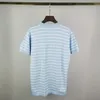 21SS Men Imprimé T-shirts Polos Designer Jacquard Weave Letters Paris Vêtements à manches courtes Mente à manches