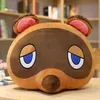 3style Animal Crossing Oreiller en peluche Doubutsu no Mori Coussin de canapé Tom Nook es Cadeaux de poupée en peluche pour enfants jour d'anniversaire 210728
