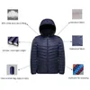 Bang Plus 8XL 9XL 10XL 11XL Piumino d'anatra da uomo Giacca da uomo autunno inverno con cappuccio Piumini impermeabili da uomo Cappotto caldo da uomo 211124