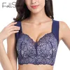 FallSweet Wire Free Lace Bras pour femmes Plus Taille Gilet Lingerie Thin Cup Brassiere Everyday Wear 210728