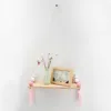 Bathroom Storage & Organization Shelf Wall Child Ins Nordic Style Solid Wood Macaroon Beads Wooden Tassel Room Partition Childre
