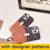 Fashion Designer Mobile Phone Cases For iPhone 14 Pro max 13 14 PLUS 12 11 11Pro XR XSMAX shell leather cellphone case cover prote9792110