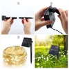 Cordes 5M 50Lights Outdoor Solar Powered Light String Fairy Christmas Party Decor Beautiful Pratique And Durable