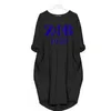 Women's T-Shirt Round Neck Middle Sleeve Printing Loose Sorority Greek Sigma Gamma Rho LogoT-shirt