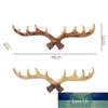 Vintage hars antler houder wandgemonteerde dop jas hanger / rack home decoratieve dier herten hoorn muur haak voor opknoping