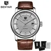 Wristwatches 2021 BENYAR Men Mechanical Watch Waterproof Resistant Casual Automatices Male Clock Montre Homme Luxe Grande Marque