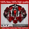 Bodys For SUZUKI KATANA GSX600F GSXF750 GSXF-750 GSXF 600 750 CC 29No.0 GSX750F 600CC 750CC 98 99 00 01 02 GSXF600 GSXF-600 1998 1999 2000 2001 2002 Fairing Metallic Red