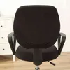 1Set Office Chair Cover Computer Split Slipcover Spandex Silla Estudio Elastic SEAT Gamer Protector 211207