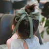 Girls bowknot волос круг сладкий универсальный головной убор корейский большой кишечник ленты фея волос орнамент
