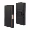 Belt Clip Holster PU Universal Phone Cases For Iphone Samsung Huawei Moto LG Leather Pouch Waist Pack Bag Flip Mobile Case Covers