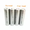 li-ion battery 18650 4500mAh pointed/ 3.7V led flashight /fan rechargeable battery