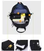 DHL30pcs Messenger Bags Women Men Unisex Nylon Brief Reflection Waterproof Sport Cross Body Bag Black Beige