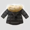 Jassen Jongens en Meisjes Kinderen Winterjassen Kinderhoodies Baby's Jassen Kinderen Uitloper Kinderen 3 kleuren 1-6t Baby Heet Verkocht.