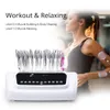Neue tragbare Body Slimming Massage EMS Pads Massagegerät Muskeln Vibrierende Entspannende Muskeln Machine US mit CE