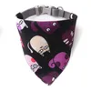 Adjustable Dog Collar Cotton Washable Cartoon Bandanas Bow ties Pet Scarf For Puppies Kittens Accessories