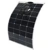 100W 18V非常に柔軟な単結晶の太陽電池パネルタイルモノ防水