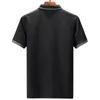 Grijze heren polo t-shirt zomer katoenen kleding draai kraag mannen kleding polo homme korte mouw losse stijl polos hombre 4XL 210601