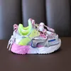 Baby Fashion Sport Chaussures pour filles garçons baskets colorées bébé fond doux à fond