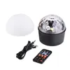 Bluetooth Speaker Party Light LED Effects 9W Magic Ball Projector Stage Lights Strobe Club Lighting Mini with Remote Connection for Decoration