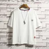 LIFENWENNA Summer Men's T Shirt Casual Oversized Cotton Short Sleeve Shirts Men Fashion Simple Design O Neck Hip Hop ops 210716