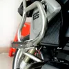 R1200GS LCのペダル2013-2021オートバイハイウェイペグパイプタイガーエクスプローラークランプ22mm 25mm直径25mmのチューブ