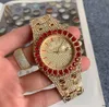 Orologi da uomo di alta qualità 42mm Iced Out Orologio da uomo con data e diamanti, quadrante in zaffiro, orologi da polso in oro rosa332t