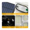 96led 168led 96COB 168COB Solar Lamp Splited Integrated Outdoor Waterproof Human Body Induction Wall Lights Home Garden