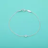 S925 Argento Bracciale con ciondolo con perline di qualità di lusso con design a tre colori per le donne, regalo di gioielli da sposa con borsa in velluto con timbro PS8196796