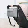 Barnvagnsdelar Tillbehör H3CD Multi-Pocket Baby Organizer Bag Waterproof Stuff Nappy Cup Holder Carriage Pram Cart Bottle301P