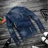 Luxury Mens Designer Jacket Cappotti Uomo Donna Retro Blue Bomber Giubbotti Colletto monopetto slim fit Top Jean Outwear Chaqueta Hombre Taglia S-3XL