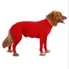 Apparel Dog Onesie contient des pertes de poils pour la maison, la voiture, les voyages, une chemise apaisante contre l'anxiété, une combinaison de récupération, un vêtement E Colla