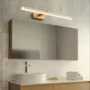 Duvar lambaları Modern İskandinav Led Ayna Ön Lam Lamba Banyo Yatak Odası fikstürü Kapalı Minimalist Tasarım Sconces parlaklık güzel armatür