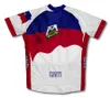 Kurtki wyścigowe 2021 Haiti Summer Cycling Jersey Team Men Bike Road Mountain Race Tops Jeźdź