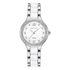 Date Arrivée Céramique Quartz Mouvement Femmes Montre Bracelet Diamant Brillant Dames Montres Vie Étanche 7 MM Cadran Mince Montres-Bracelets