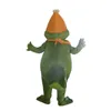 Хэллоуин зеленый крокодил талисман костюм высокого качества мультфильм животных плюшевые аниме тема персонаж для взрослых размер рождественские карнавальные платья