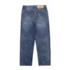 Bandana imprimé Denim pantalon hommes femmes lâche rue mode hommes jeans 210603