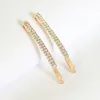 Tjej Crystal Rhinestone Hair Clips Lady Women Barrette Färgad Blå Röd Diamond Hårstol BB Klipp Huvudbonader Hår Tillbehör