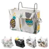 Storage Bags Bedside Bag Hanging Organizer Multi-Pocket Holder Dormitory Bed Bunk Canvas Bedroom Bathroom Pouch