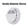 Drop Ship! Smoke Detector Alarms System Sensor Fire Alarm Detached Wireless Detectors Home Security High Sensitivity Stable LED 85DB 9V Battery