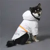 Roupa de cão reflexivo Roupa de chuva para pequenos cães grandes Wind Breakbreaker Bulldog Francês Hoodie para cães Roupa Casaco Chihuahua 210729