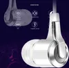 Evrensel 3.5mm Kulak 1.2 m Spor Kulaklık Kablolu Kontrol Bas Kulaklık Kulaklıklar için Xiaomi Smartphone Mic X15 ile