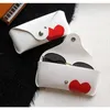 Fashion Designer Sunglasses Case Brand Letter Eye Heart Unisex Luxury Eyes Sunglass Box Packing With Glasses Cloth ACC